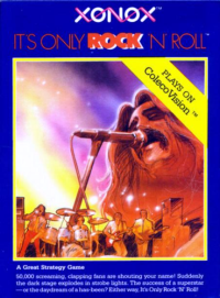 It's Only Rock and Roll Colecovision US box art